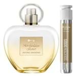 Ficha técnica e caractérísticas do produto Antonio Banderas Her Golden Secret Kit - Perfume Feminino 80ml EDT + Perfume Feminino Dose 30ml EDT Kit