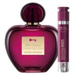 Antonio Banderas Her Secret Temptation Kit - Perfume Feminino 80ml EDT + Perfume Feminino Dose 30ml EDT Kit