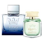 Ficha técnica e caractérísticas do produto Antonio Banderas King Of Seduction & Queen Of Seduction Kit - Perfume Masculino + Perfume Feminino Kit