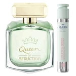 Antonio Banderas Queen of Seduction Kit - Perfume Feminino 80ml EDT + Perfume Feminino Dose 30ml EDT