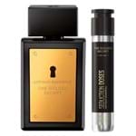 Ficha técnica e caractérísticas do produto Antonio Banderas The Golden Secret Kit - Perfume Masculino 200ml EDT + Perfume Masculino Dose 30ml EDT Kit