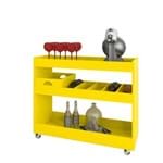 Ficha técnica e caractérísticas do produto Aparador Bar com Adega 4030 Jb Bechara Amarelo
