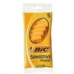 Ficha técnica e caractérísticas do produto Aparelho Bic Sensitive Shaver C/5