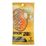 Ficha técnica e caractérísticas do produto Aparelho de Barbear Enox – Enox 2 Unissex 5Un
