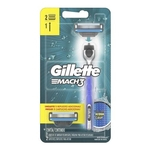 Ficha técnica e caractérísticas do produto Aparelho De Barbear Gillette Mach3 Acqua Grip C/ 2 Un.