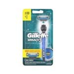 Ficha técnica e caractérísticas do produto Aparelho de Barbear Gillette Mach3 Regular Acqua Grip 2 Cargas