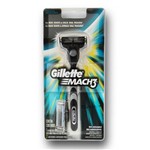 Aparelho de Barbear Gillette Mach3 Regular Barbeador 2 Refis