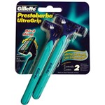 Ficha técnica e caractérísticas do produto Aparelho de Barbear Gillette Prestobarba Ug Móvel Verde com 2 Unidades