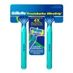 Ficha técnica e caractérísticas do produto Aparelho de Barbear Gillette Prestobarba UltraGrip Descartável Cabeça Móvel com 2 Unidades