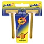 Ficha técnica e caractérísticas do produto Aparelho de Barbear Gillette Probak II - 2 Unidades