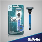 Ficha técnica e caractérísticas do produto Aparelho de Barbear Masculino Gillette Mach3 Sensitive-Acqua
