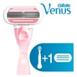 Ficha técnica e caractérísticas do produto Aparelho de Depilação Gillette Venus Divine Sensitive com 1 Unidade + 1 Carga