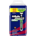 Ficha técnica e caractérísticas do produto Aparelho Gillette Mach3 Sensitive Edição Barcelona com Refil Extra