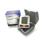 Ficha técnica e caractérísticas do produto Aparelho Pressão Digital de Pulso Automatico Detector Arritmia Cardiaca Nível Hipertensão Batimento