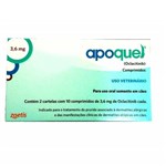 Ficha técnica e caractérísticas do produto Apoquel 3,6mg (20 Comprimidos) - Zoetis