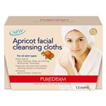 Ficha técnica e caractérísticas do produto Apricot Facial Cleansing Cloths Purederm - Lenço de Limpeza Facial 12 Unidades