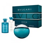 Ficha técnica e caractérísticas do produto Aqva Pour Homme BVLGARI - Masculino - Eau de Toilette - Perfume + Gel de Banho + Pós Barba