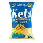 Ficha técnica e caractérísticas do produto Areia Hig. P/ Gato Kets Premium 12kg