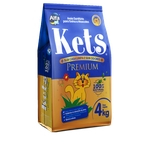 Ficha técnica e caractérísticas do produto Areia Hig. P/ Gato Kets Premium 4kg