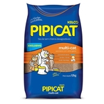 Ficha técnica e caractérísticas do produto Areia Higiênica Kelco Pipicat Multicat para Gatos 12kg