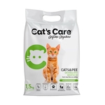 Ficha técnica e caractérísticas do produto Areia Higiênica para Gatos Biodegradável Cat's Care 1,5Kg