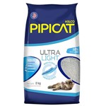 Ficha técnica e caractérísticas do produto Areia Higiênica Pipicat Ultra Light 2kg - Kelco