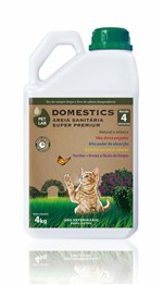Ficha técnica e caractérísticas do produto Areia Sanitária para Gatos PetLab Domestics -4kg