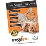 Ficha técnica e caractérísticas do produto Areia Sanitária Premium para Gatos - 2,5 Kg - Megagato