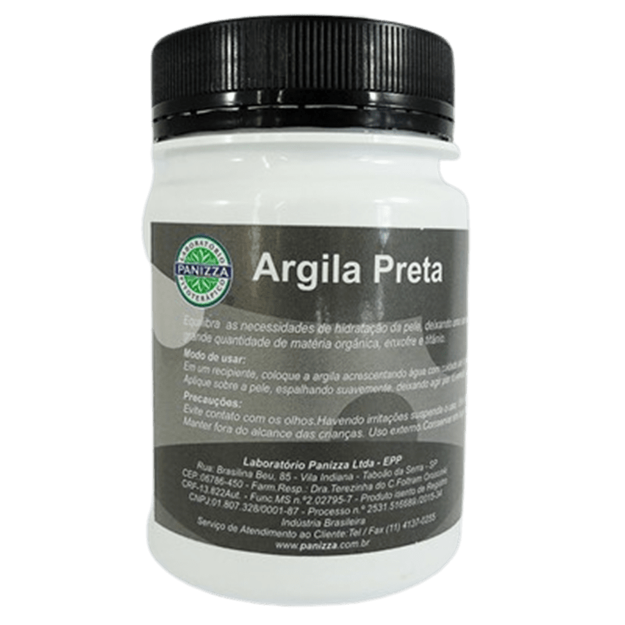 Ficha técnica e caractérísticas do produto Argila Preta 200g - Panizza