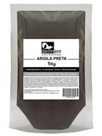 Ficha técnica e caractérísticas do produto Argila Preta(Tensora e Cicatrizante) 1 Kg - Dermare