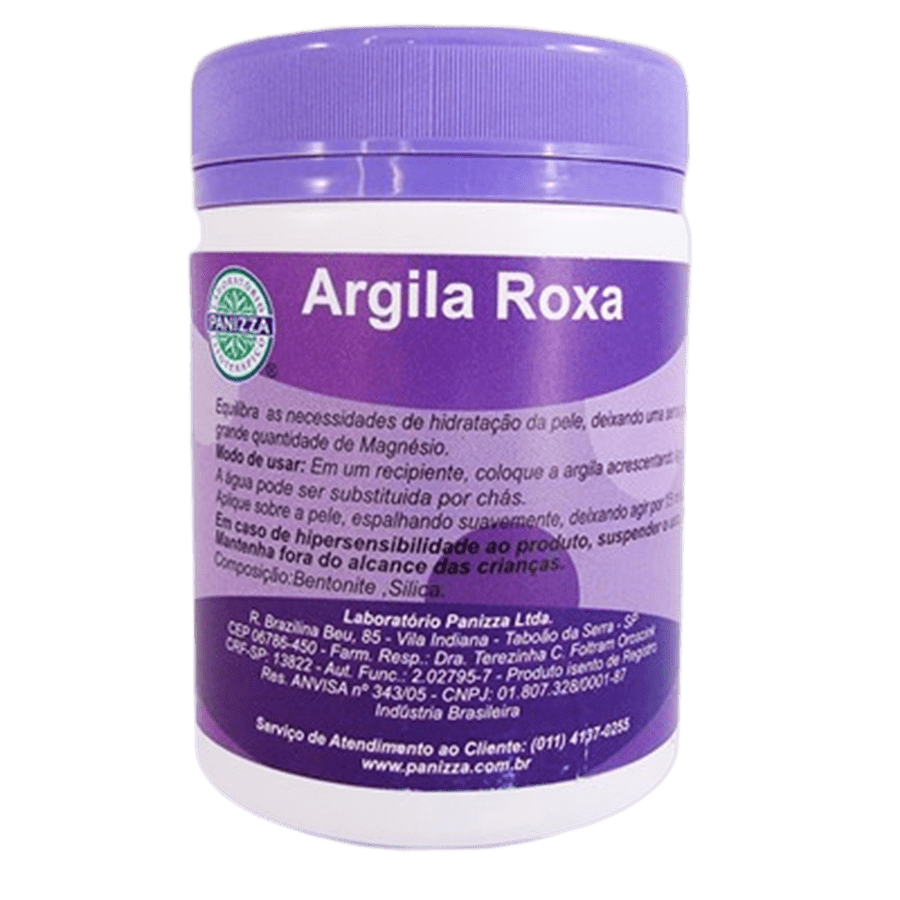 Ficha técnica e caractérísticas do produto Argila Roxa 200g - Panizza