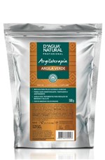 Ficha técnica e caractérísticas do produto Argila Verde 500g Dagua Natural