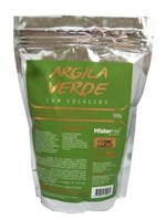 Ficha técnica e caractérísticas do produto Argila Verde com Colágeno Mister Hair 500 G