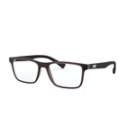 Ficha técnica e caractérísticas do produto Armação Oculos Grau Armani Exchange Ax3067 8304 55 Cinza Translucido