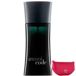 Armani Code Giorgio Armani Eau de Toilette - Perfume Masculino 125ml+Beleza na Web Pink - Nécessaire