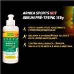 Ficha técnica e caractérísticas do produto Arnica Sports Hot 150g Serum Dagua Natural Lançamento