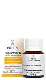 Ficha técnica e caractérísticas do produto Arnica Weleda D3 80 Comprimidos Weleda