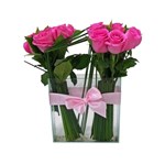 Ficha técnica e caractérísticas do produto Arranjo Beleza de Rosas - 18 Rosas Nacionais