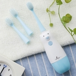Ficha técnica e caractérísticas do produto As crianças infantil Bebê recém-nascido escova de dentes elétrica impermeável cabelo macio Escova automática