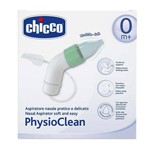 Ficha técnica e caractérísticas do produto Aspirador Nasal Physio Clean +0m - Chicco