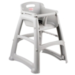 Ficha técnica e caractérísticas do produto Assento Infantil Sturdy Chair Cinza - Rubbermaid