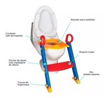 Ficha técnica e caractérísticas do produto Assento Redutor Infantil com Escada Elevado para Vaso Sanitario - B.a.