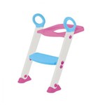 Ficha técnica e caractérísticas do produto Assento Redutor para Vaso Sanitário com Escada Buba Baby Rosa