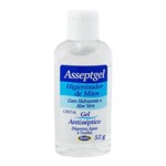 Ficha técnica e caractérísticas do produto Asseptgel Anti-Séptico Higienizador de Mãos 52g