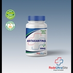 Ficha técnica e caractérísticas do produto Astaxantina 30mg Com 30 Cápsulas - Produto 100% Vegano