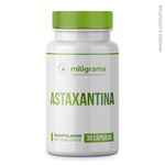 Ficha técnica e caractérísticas do produto Astaxantina 4mg Cápsulas - 30 Cápsulas