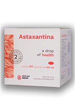 Ficha técnica e caractérísticas do produto Astaxantina 60 Cápsulas - Ocean Drop
