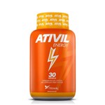 Ficha técnica e caractérísticas do produto Ativil Energy - Cafeína 105mg - 30 Cáps - Fitoway