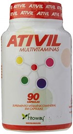 Ficha técnica e caractérísticas do produto Ativil Multivitaminas, Fitoway, 90 Cápsulas