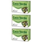 Ficha técnica e caractérísticas do produto Augusto Caldas Coco Verde Sabonete 90g - Kit com 03